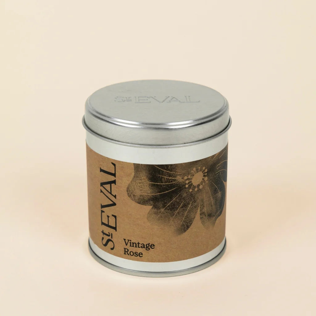 St Eval - Vintage Rose Scented Candle Tin