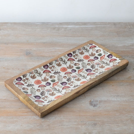 Mushroom Serving Tray - 30cm