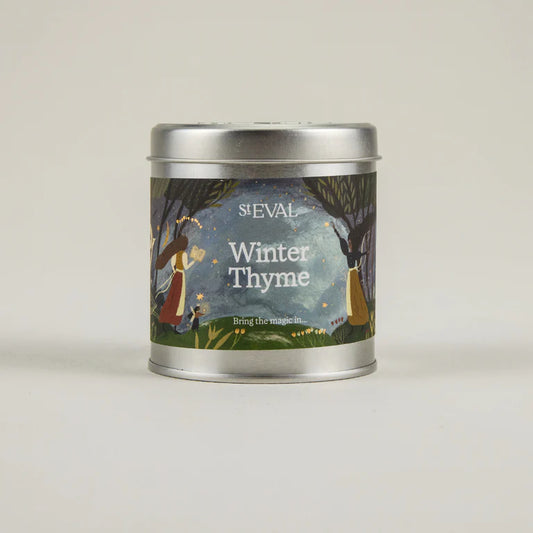 St Eval - Winter Thyme Christmas Candle Tin