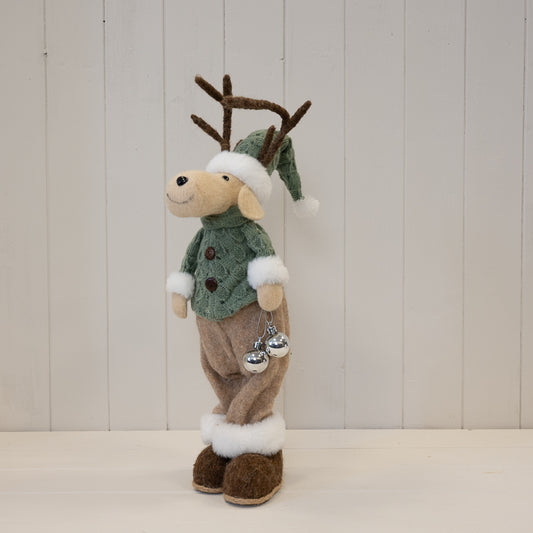 Felt Standing Christmas Male Elk