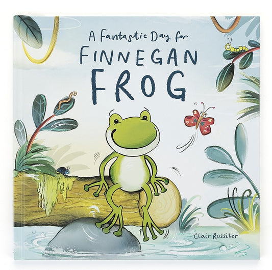 Jellycat - A Fantastic Day for Finnegan Frog Book