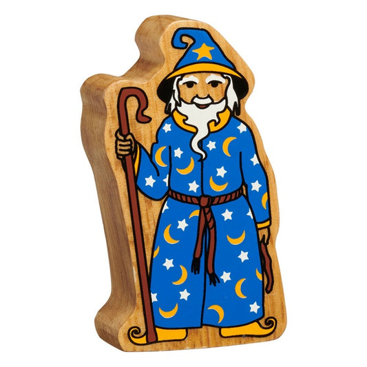 Lanka Kade - Wooden Blue & Yellow Wizard