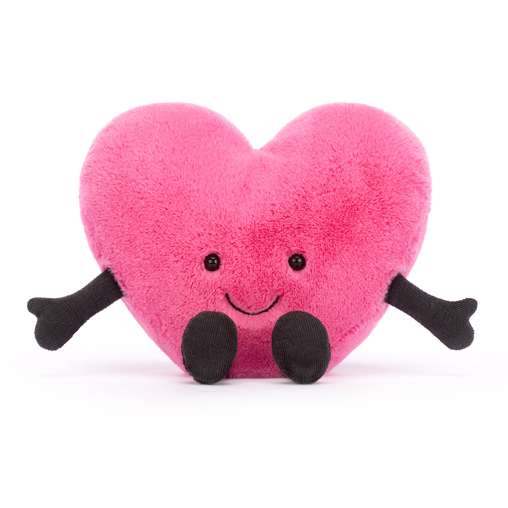 Jellycat - Amuseable Pink Heart  - Large