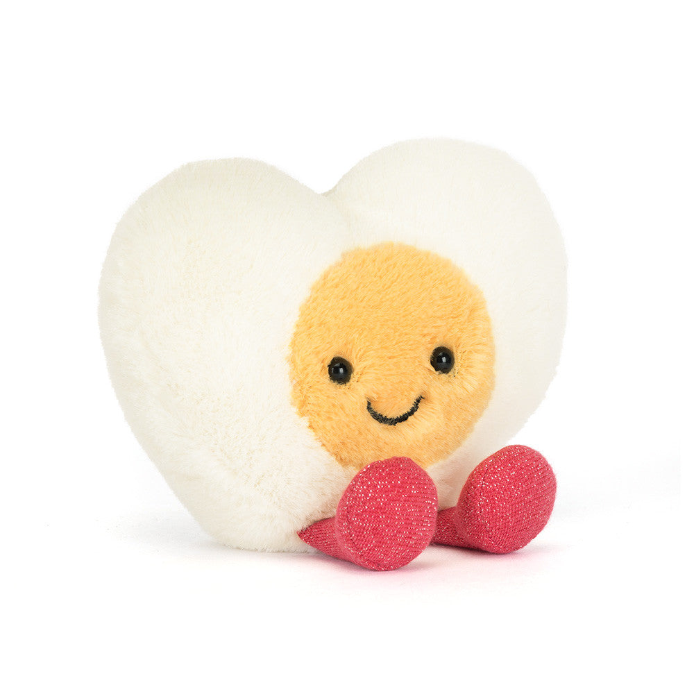 Jellycat - Amuseables Heart Boiled Egg - MAXIMUM ONE PER CUSTOMER