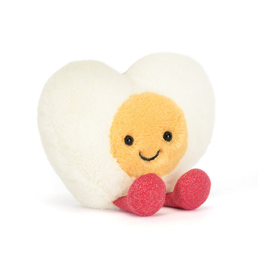 Jellycat - Amuseables Heart Boiled Egg - MAXIMUM ONE PER CUSTOMER