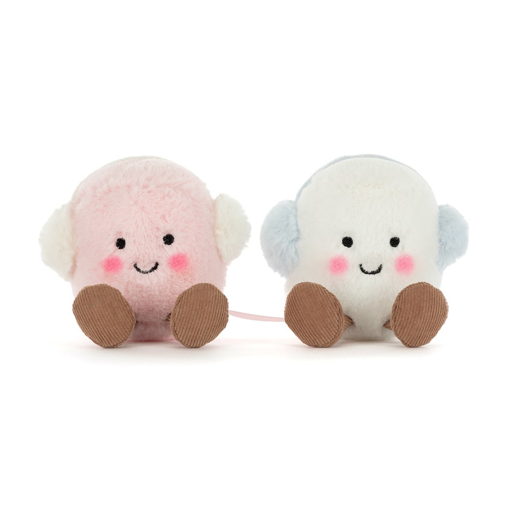 Jellycat - Amuseables Toastie Pink and White Marshmallows - MAXIMUM ONE PER CUSTOMER
