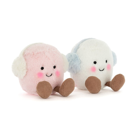 Jellycat - Amuseables Toastie Pink and White Marshmallows - MAXIMUM ONE PER CUSTOMER