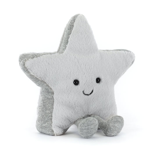 Jellycat - Amuseables Silver Star - MAXIMUM ONE PER CUSTOMER