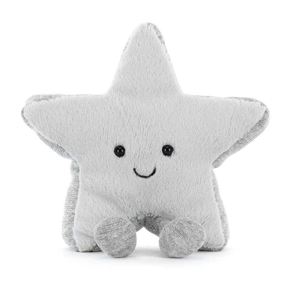 Jellycat - Amuseables Silver Star - MAXIMUM ONE PER CUSTOMER