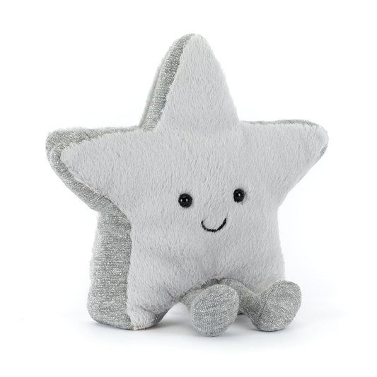Jellycat - Amuseables Silver Star - MAXIMUM ONE PER CUSTOMER