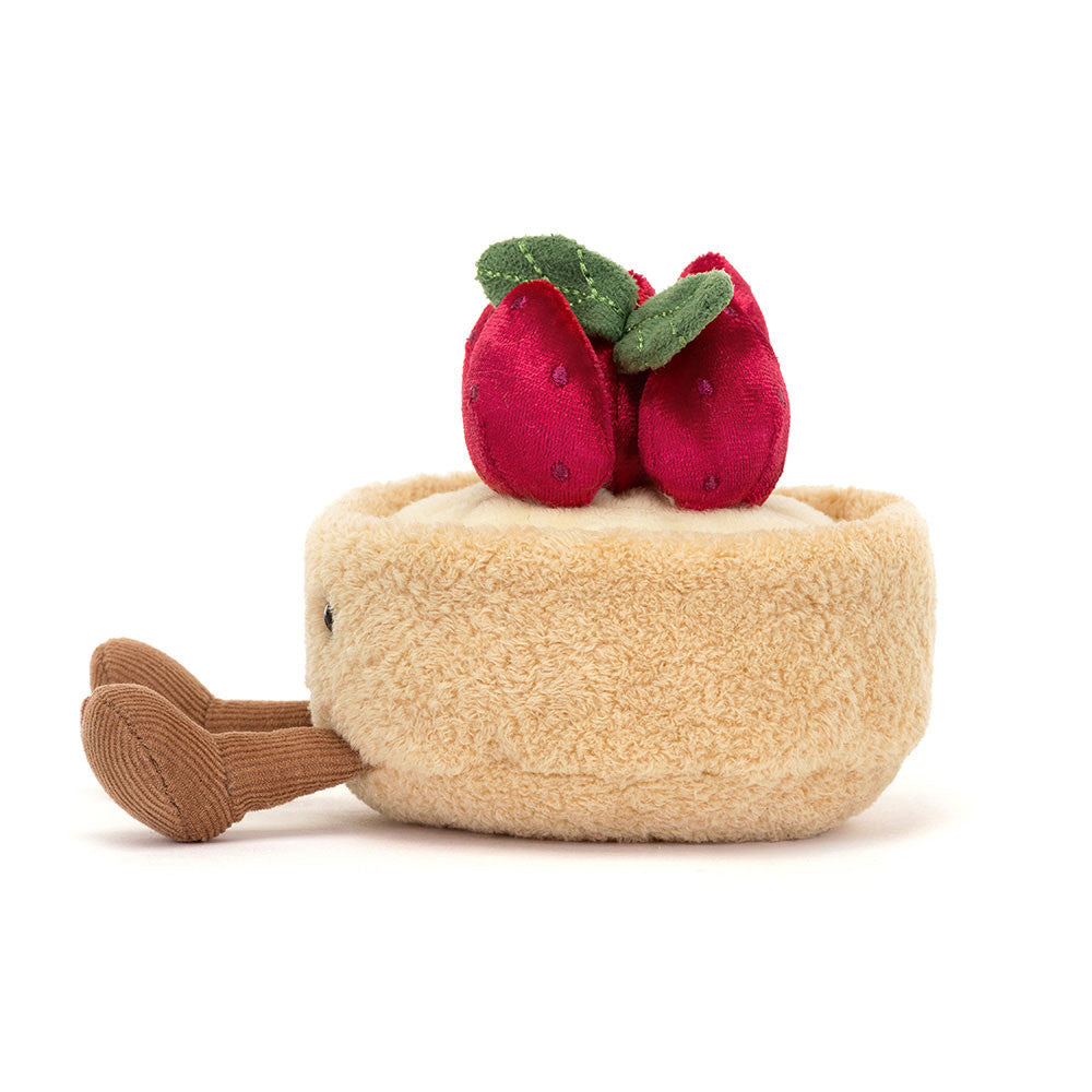 Jellycat - Amuseables Fleurette Tarte Aux Fraises -  Maximum One per customer