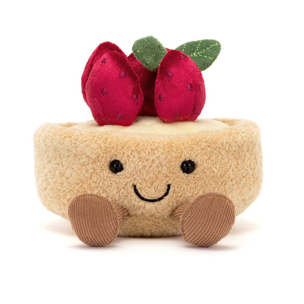 Jellycat - Amuseables Fleurette Tarte Aux Fraises -  Maximum One per customer