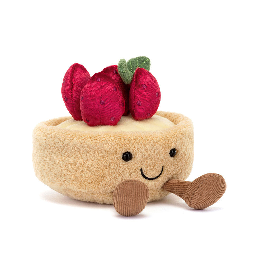 Jellycat - Amuseables Fleurette Tarte Aux Fraises -  Maximum One per customer
