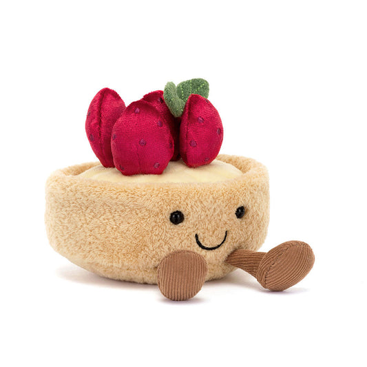 Jellycat - Amuseables Fleurette Tarte Aux Fraises -  Maximum One per customer