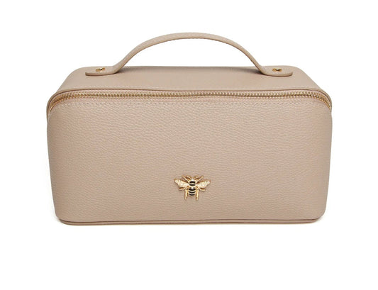 Alice Wheeler - Stone Mini Train Case