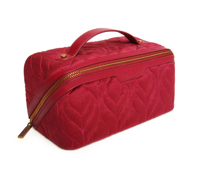 Alice Wheeler - Fig Velvet Train Case