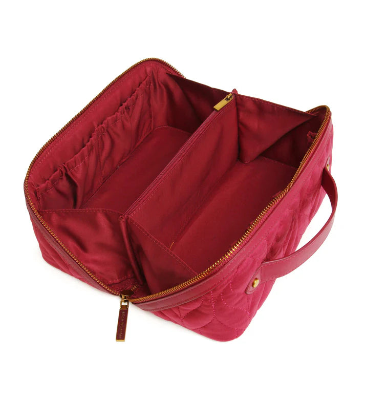Alice Wheeler - Fig Velvet Train Case