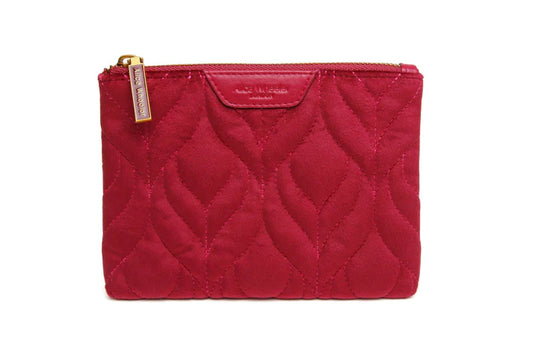 Alice Wheeler - Fig Velvet Pouch Make Up Bag