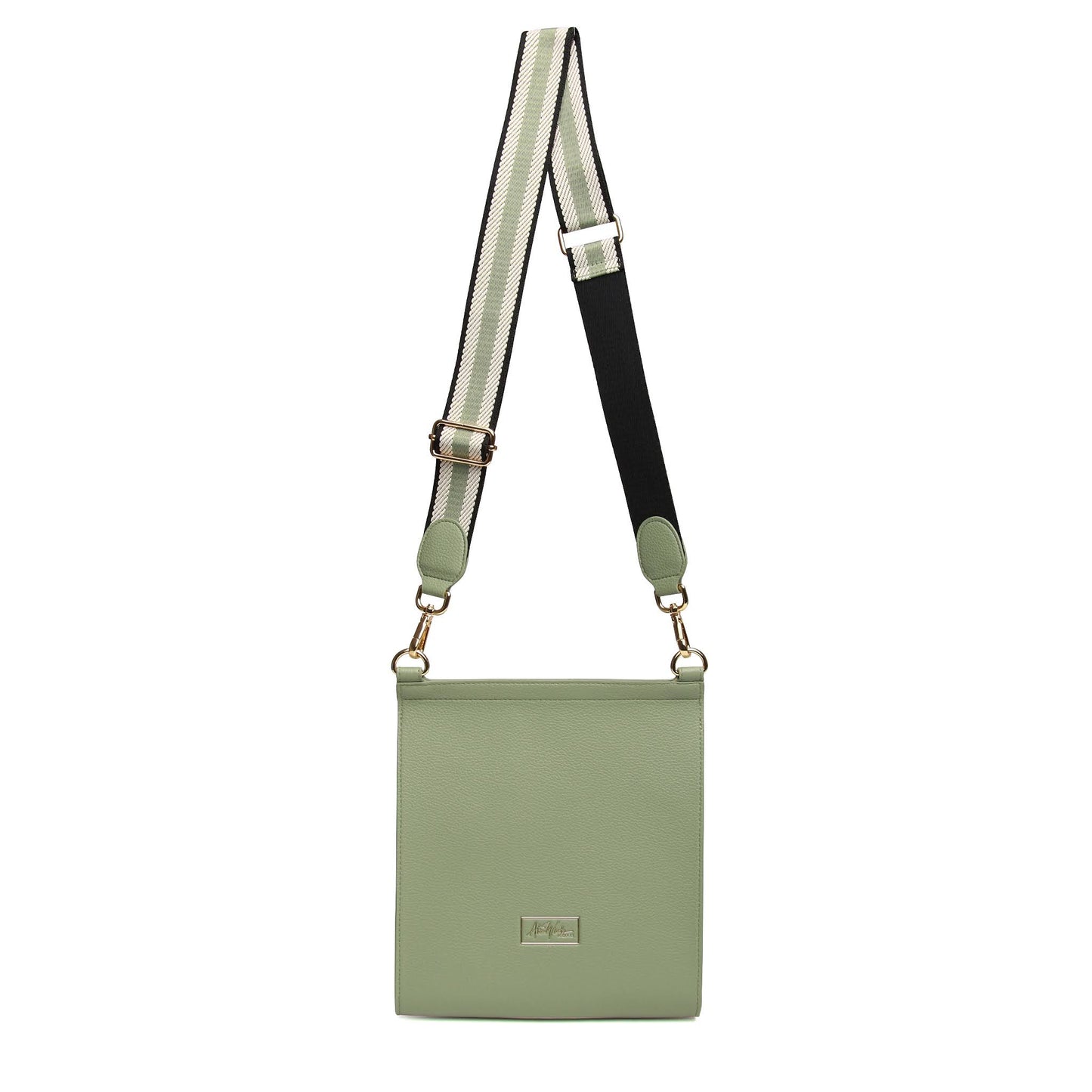 Alice Wheeler - Sage Bloomsbury Cross Body Bag - Large