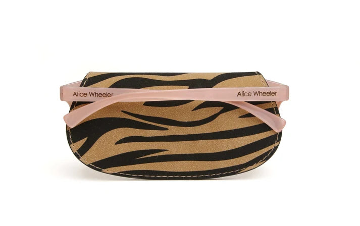Alice Wheeler - Dark Zebra Pint Glasses Case