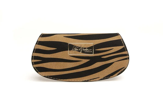Alice Wheeler - Dark Zebra Pint Glasses Case