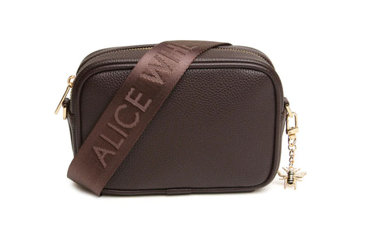 Alice Wheeler - Chocolate Mini Soho Cross Body Bag