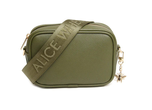 Alice Wheeler - Olive Mini Soho Cross Body Bag