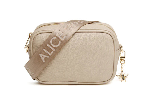 Alice Wheeler - Stone Mini Soho Cross Body Bag