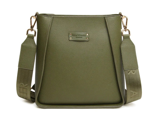 Alice Wheeler - Olive Kensington Crossbody Bag
