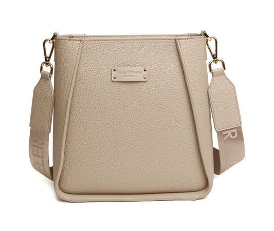 Alice Wheeler - Stone Kensington Cross Body Bag