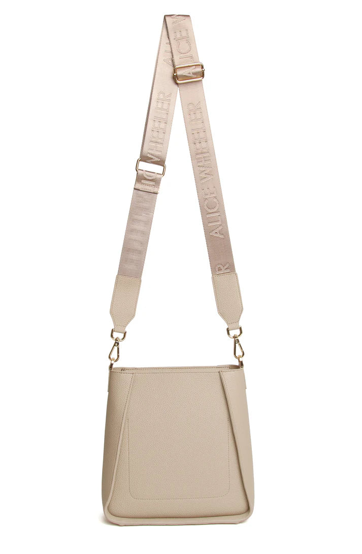 Alice Wheeler - Stone Kensington Cross Body Bag
