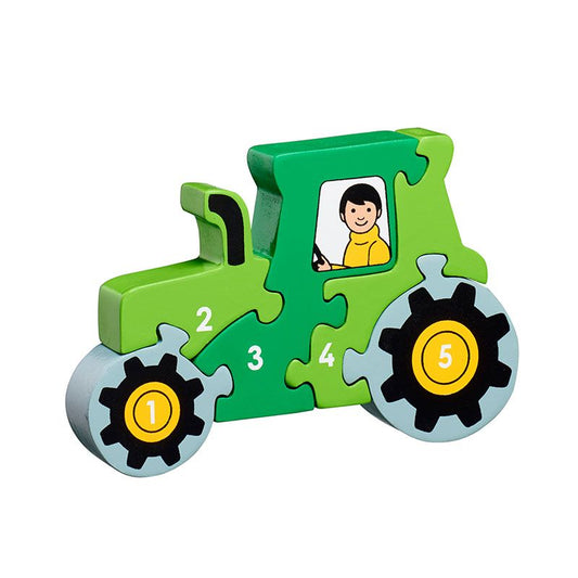 Lanka Kade - Wooden Tractor 1-5 Jigsaw Puzzle