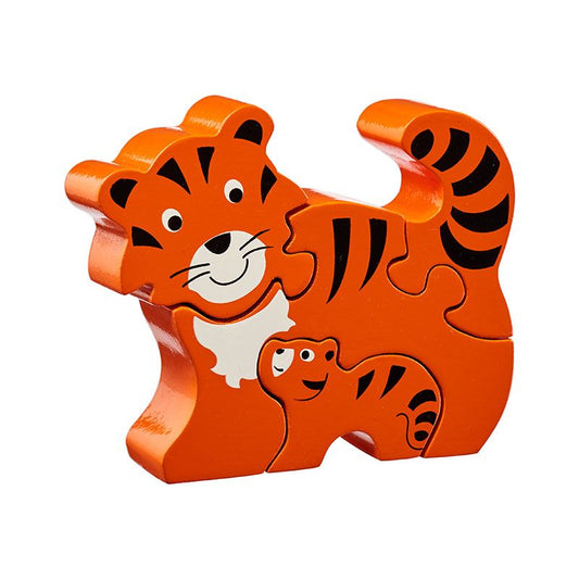 Lanka Kade - Wooden Tiger and Cub Jigsaw Puzzle
