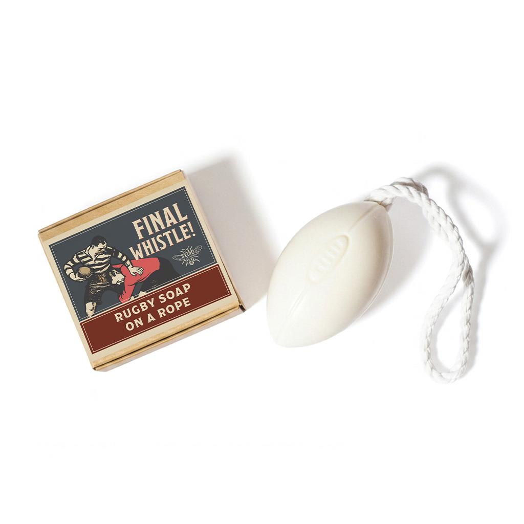 Sting In The Tail - Rugby Soap On A Rope