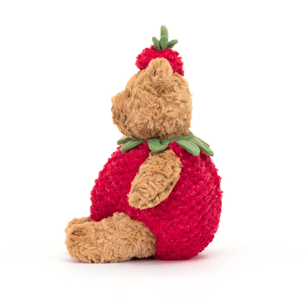 Jellycat - Bartholomew Bear Strawberry - MAXIMUM ONE PER CUSTOMER