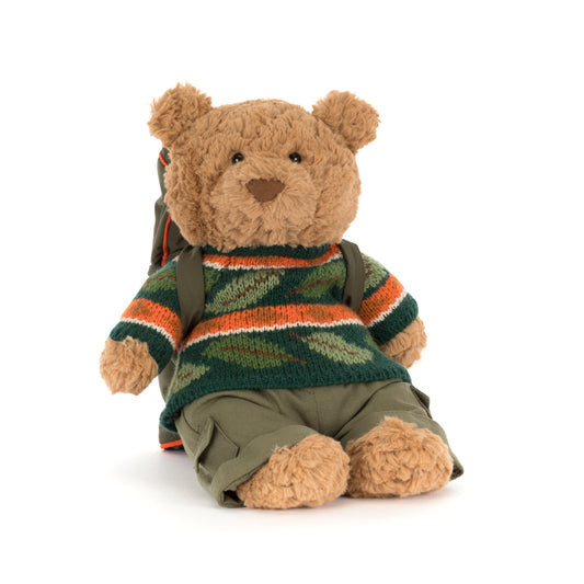 Jellycat - Bartholomew Bear Hiking Outfit - MAXIMUM ONE PER CUSTOMER