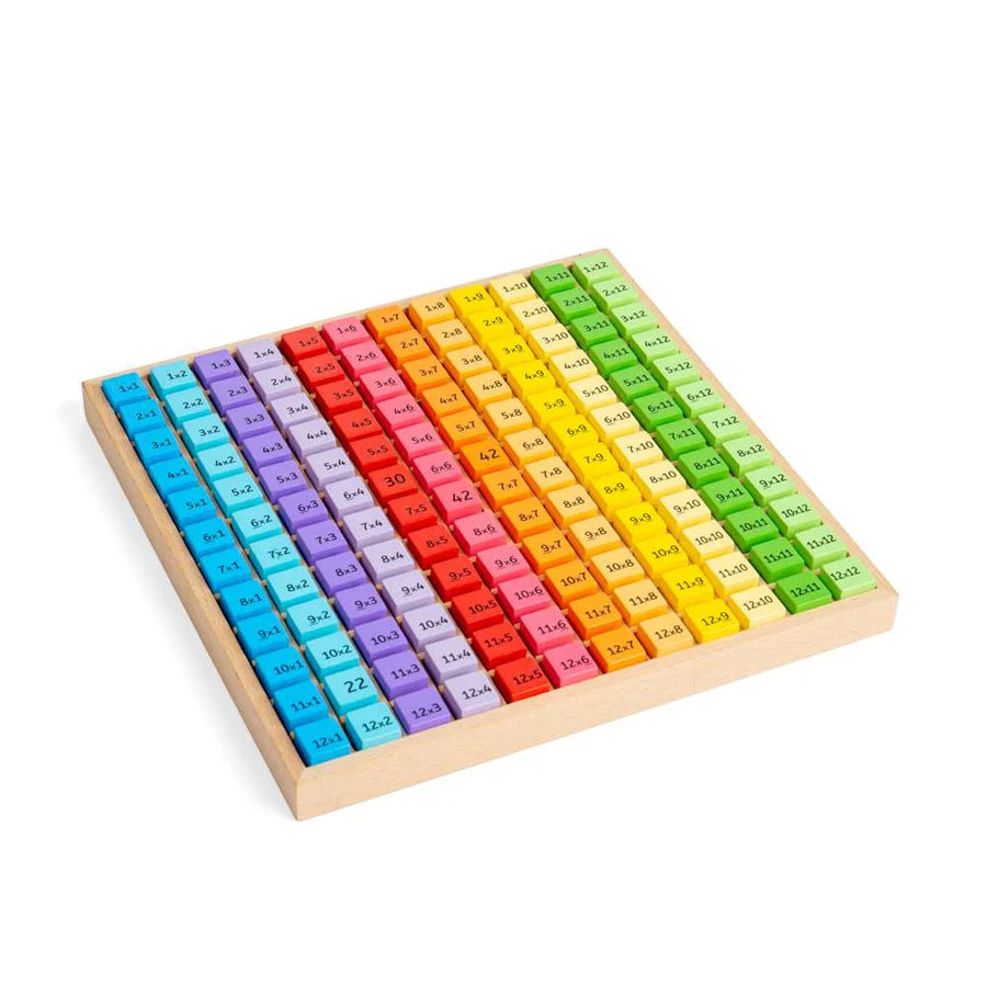 Bigjigs Toys - Wooden Times Table Tray