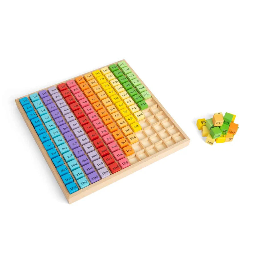 Bigjigs Toys - Wooden Times Table Tray