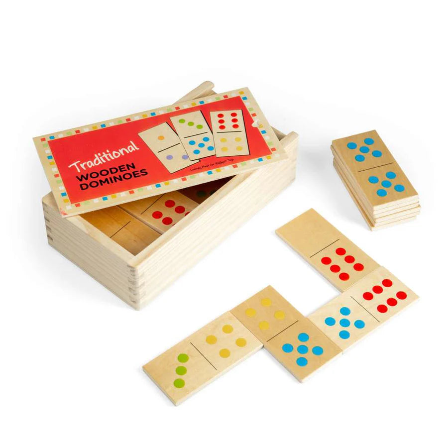 Bigjigs Toys - Traditional Wooden Dominos