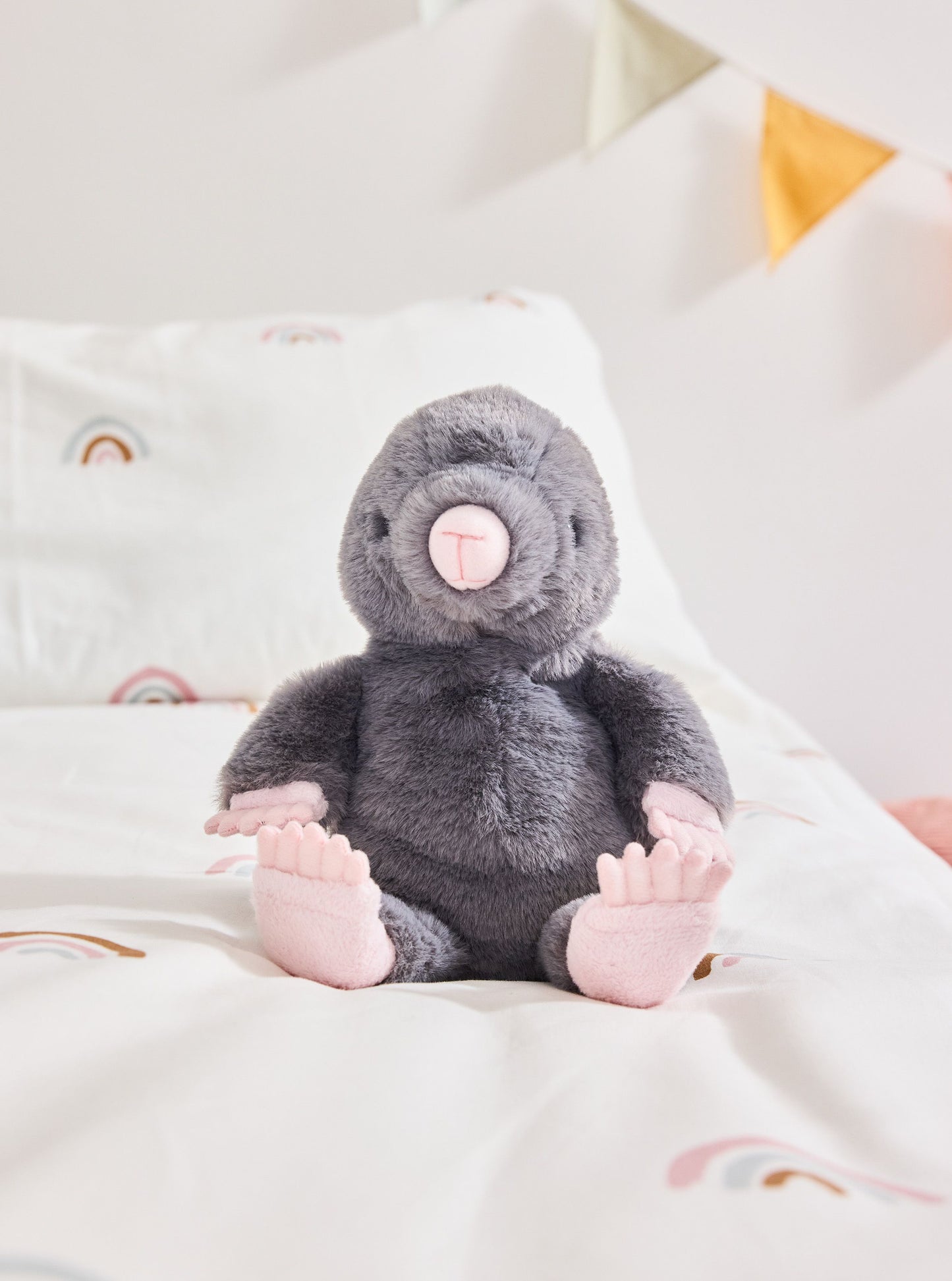 Charlie Bears - Bear & Me Mula Mole Stone Grey