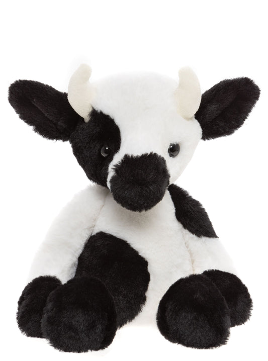 Charlie Bears - Bear & Me Buttercup Black & White Cow