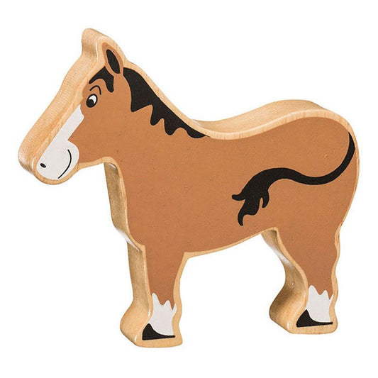 Lanka Kade - Wooden Brown Horse