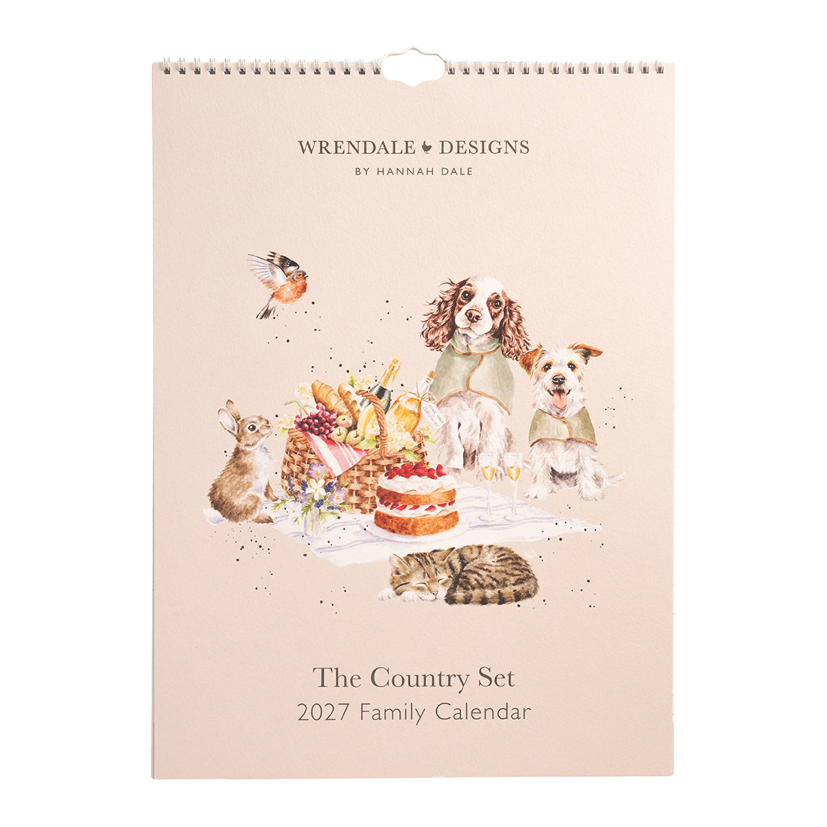 Wrendale Designs - 'The Country Set' Family Calendar 2027
