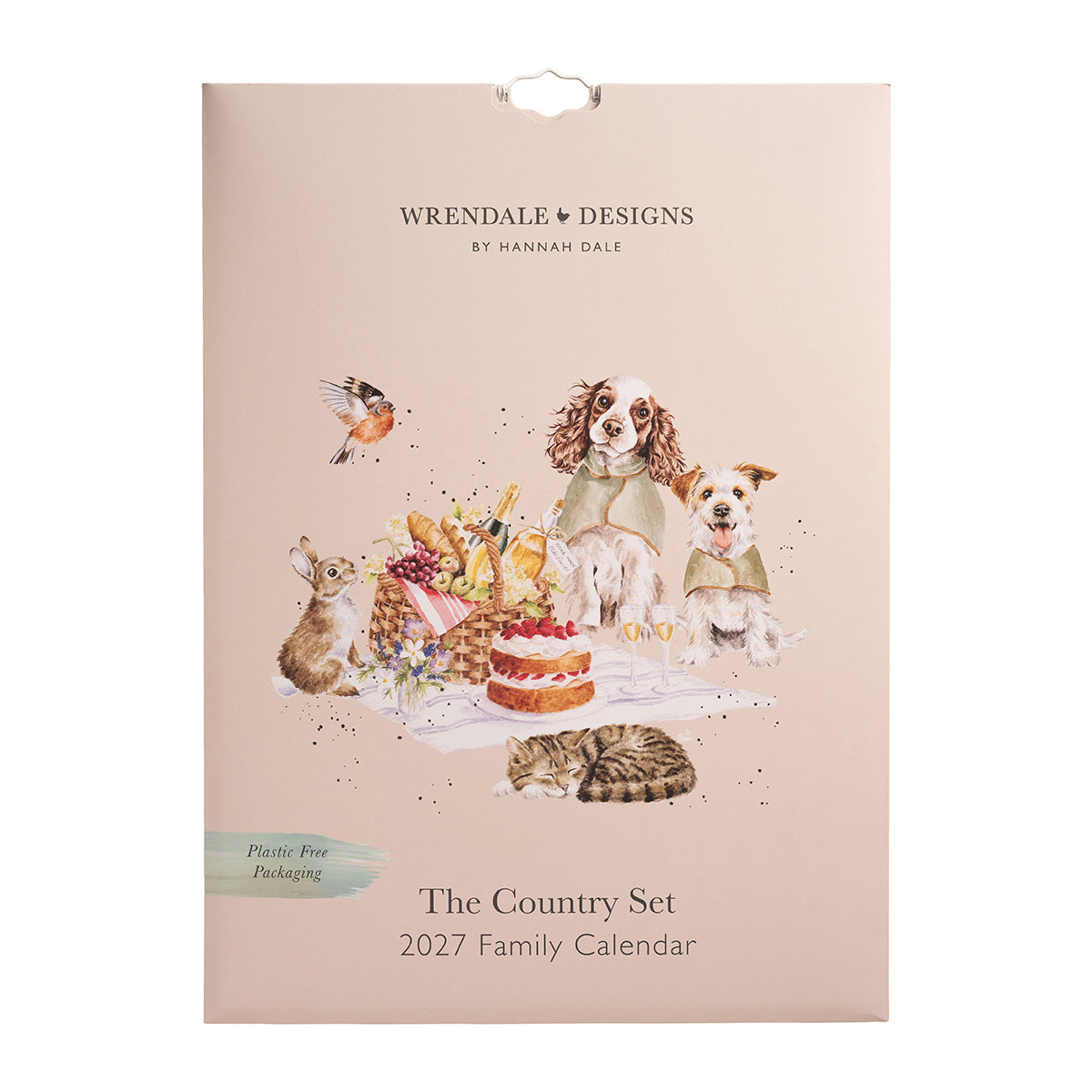 Wrendale Designs - 'The Country Set' Family Calendar 2027
