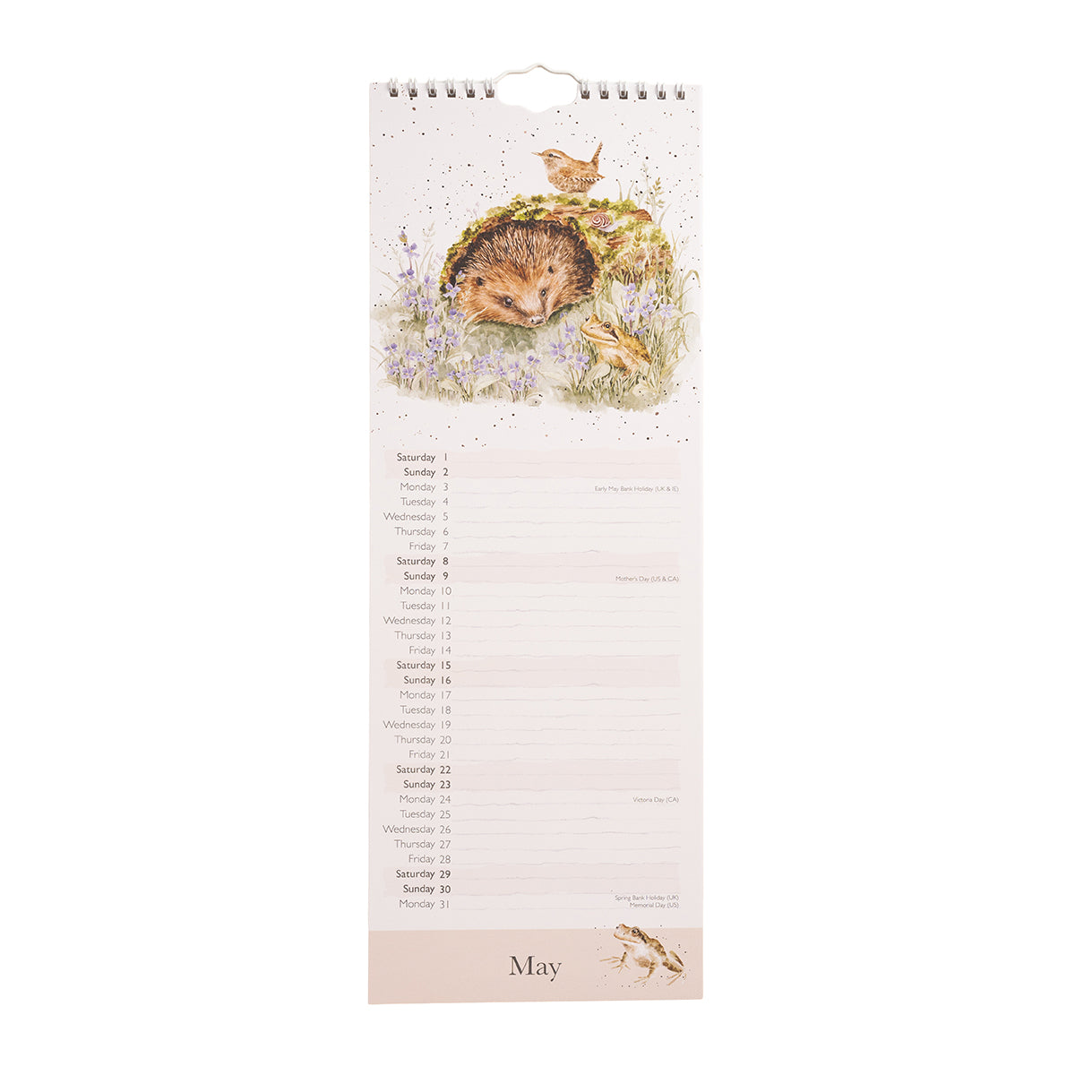 Wrendale Designs - 'The Country Set' Slim Calendar 2027