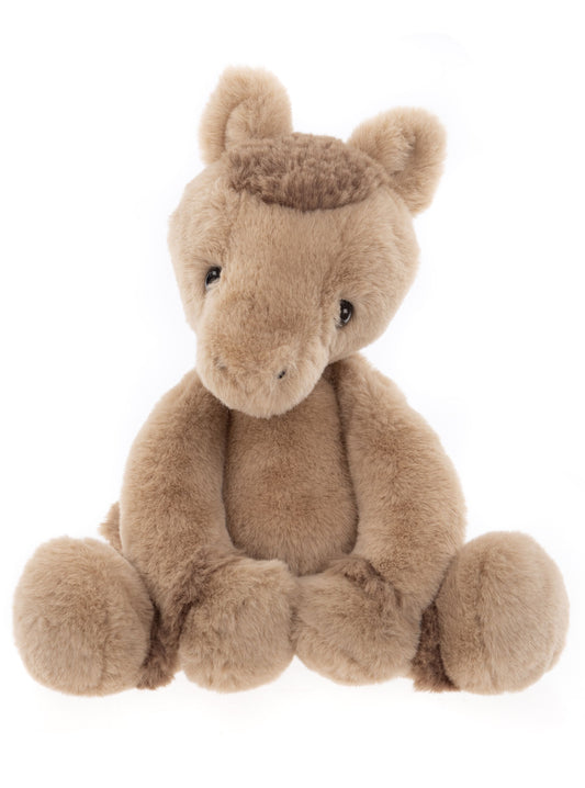 Charlie Bears - Bear & Me Clip Clop Pony Oatmeal Brown