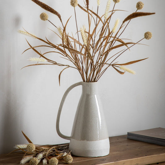crandon-vase-small-light-grey-wth-foliage