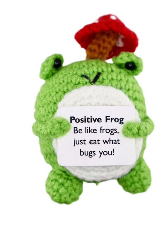 The Happy Fruit & Veg Farm - Positive  Fun-guy Frog