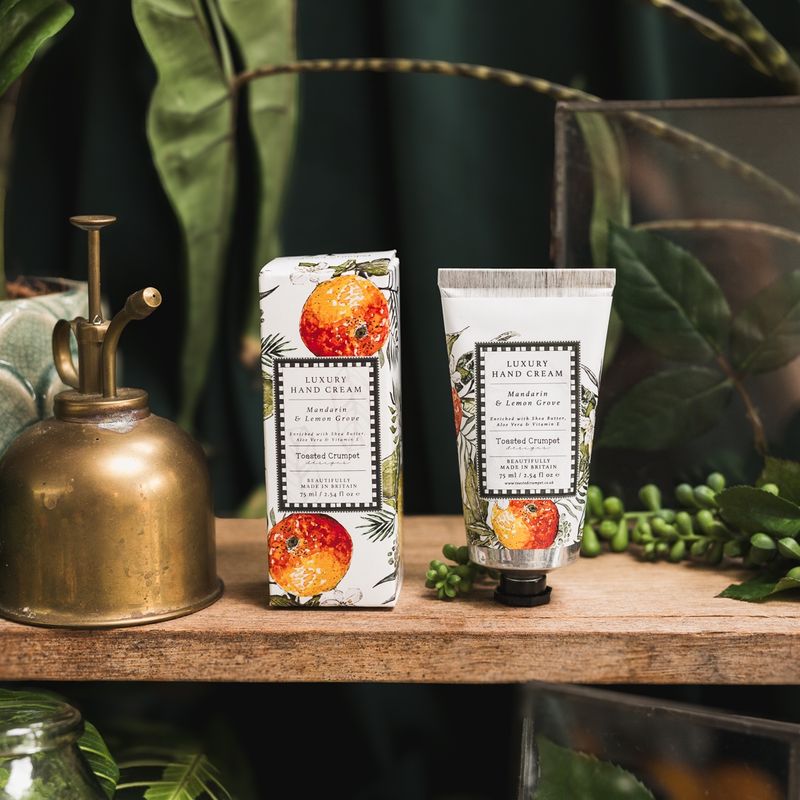 Toasted Crumpet - Mandarin & Lemon Grove Luxury Hand Cream