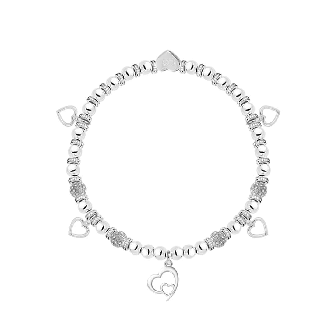 Life Charms - New Mum Hearts Charm Bracelet In Flower Box